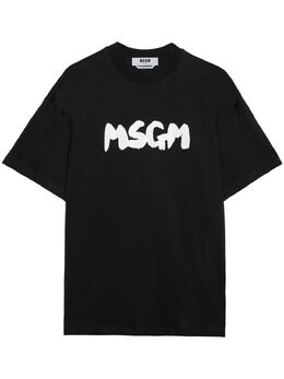 Msgm: Хлопковая футболка 