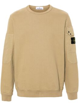 Stone Island: Бежевый свитшот 