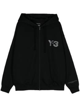 Y-3: Чёрная толстовка 