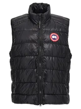 Canada Goose: Чёрный жилет  Crofton