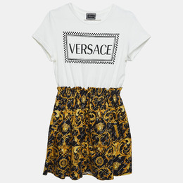 Versace: Белое платье  Baroque