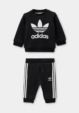 adidas Originals: Чёрный костюм 