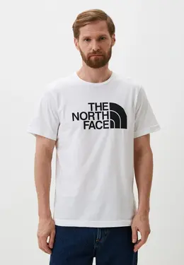 The North Face: Белая футболка 