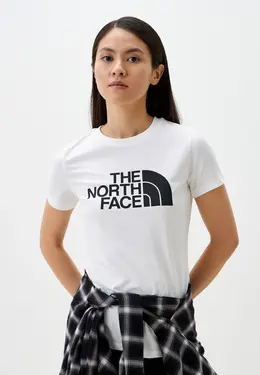 The North Face: Белая футболка 