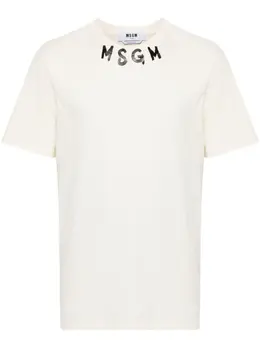 MSGM: Футболка с принтом 