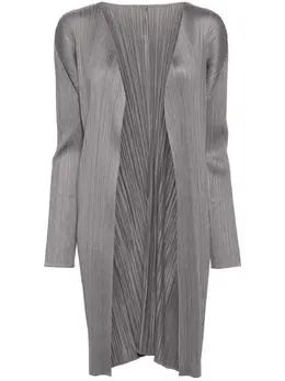 Pleats Please Issey Miyake: Открытое пальто 