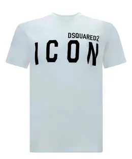 Dsquared2: Хлопковая футболка  Icon