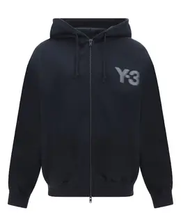 Y-3: Хлопковая толстовка 