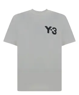 Y-3: Хлопковая футболка 