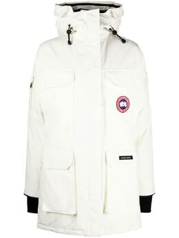 Canada Goose: Белый пуховик  Expedition