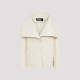 Jacquemus: Чёрное пальто 