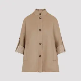 Max Mara: Коричневый плащ 