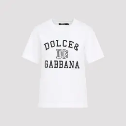 Dolce & Gabbana: Белая футболка  T