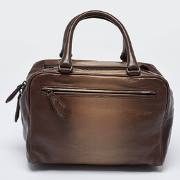 Bottega Veneta: Коричневая сумка 
