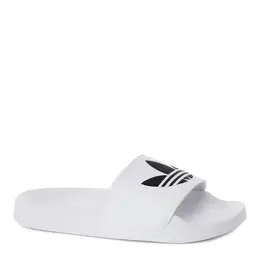 Adidas: Белые шлёпанцы  Adilette Lite