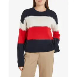 TOMMY HILFIGER: Белый свитер 