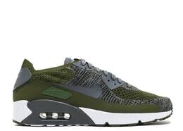 Nike: Зелёные кроссовки  Air Max 90