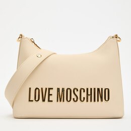 Love Moschino: Светлая сумка 