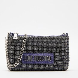 Love Moschino: Тёмный клатч 