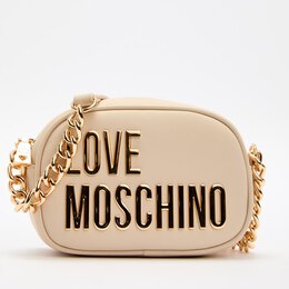 Love Moschino: Светлая сумка 