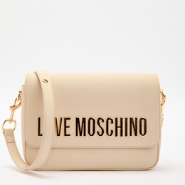 Love Moschino: Светлая сумка 