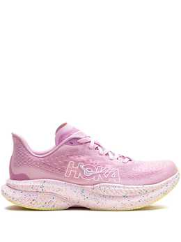 HOKA: Розовые кроссовки 