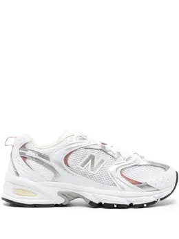 New Balance: Белые кроссовки  530