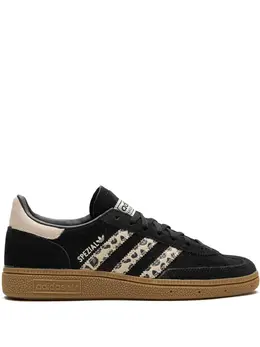 adidas: Чёрные кроссовки  Handball Spezial