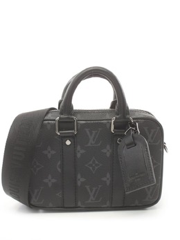 Louis Vuitton Pre-Owned: Чёрная сумка 