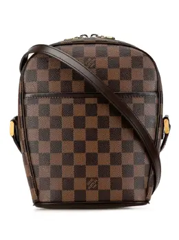 Louis Vuitton Pre-Owned: Коричневая сумка через плечо 