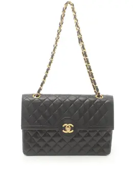 CHANEL Pre-Owned: Чёрная сумка 