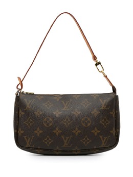 Louis Vuitton Pre-Owned: Коричневая сумка 