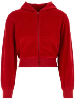 Balenciaga: Красная толстовка 