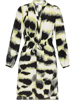 DVF Diane von Furstenberg: Платье с принтом 