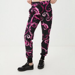 Versace Jeans Couture: Чёрные брюки 