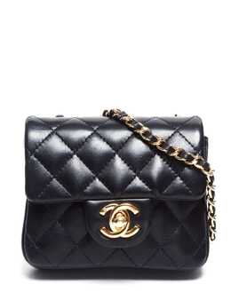 CHANEL Pre-Owned: Чёрная сумка 