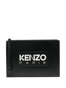 Kenzo: Чёрный клатч 