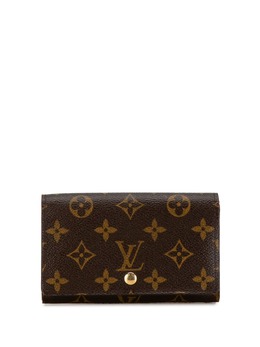 Louis Vuitton Pre-Owned: Коричневый кошелёк 