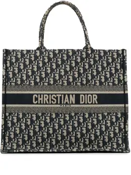 Christian Dior Pre-Owned: Голубая сумка-шоппер 