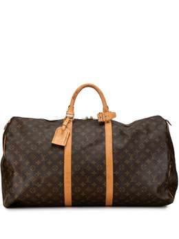 Louis Vuitton Pre-Owned: Коричневая сумка 