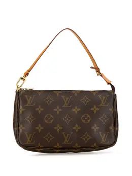 Louis Vuitton Pre-Owned: Коричневая сумка 