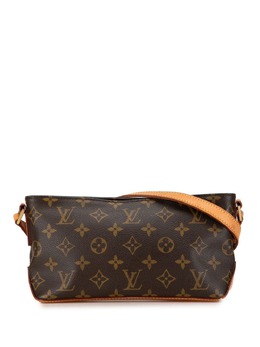 Louis Vuitton Pre-Owned: Коричневая сумка через плечо 