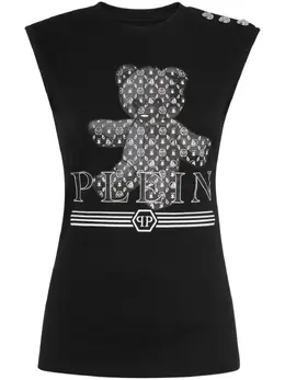 Philipp Plein: Хлопковая майка  Teddy Bear