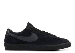 Nike: Чёрные кроссовки  Blazer Low