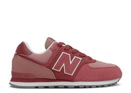 New Balance: Красные кроссовки  574