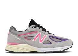New Balance: Серые кроссовки 