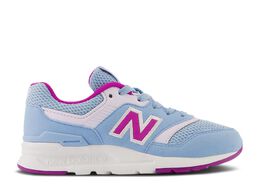 New Balance: Голубые кроссовки  997H