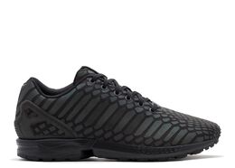 Adidas: Чёрные кроссовки  ZX Flux