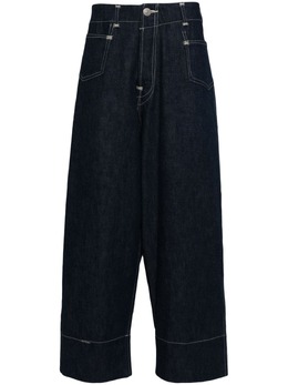 Junya Watanabe MAN: Голубые джинсы 