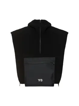 Y-3: Чёрный жилет 